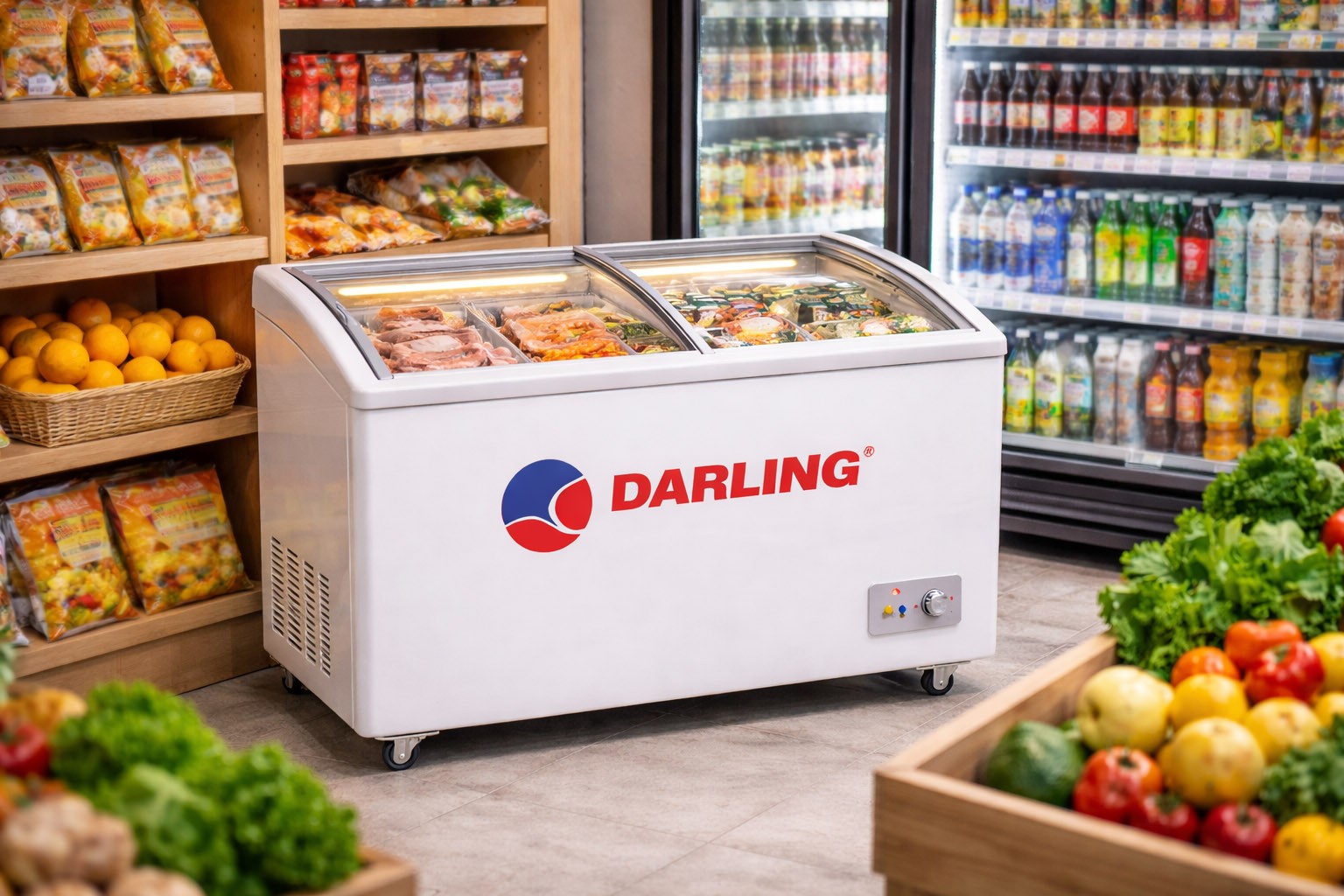 tu dong darling su dung trong cua hang tap hoa